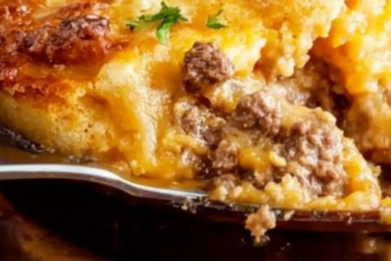 Cheddar Bay Ground Beef Cobbler Recipe