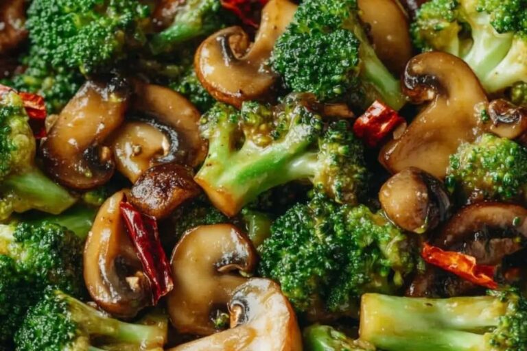 Broccoli and Mushroom Stir Fry Recipe