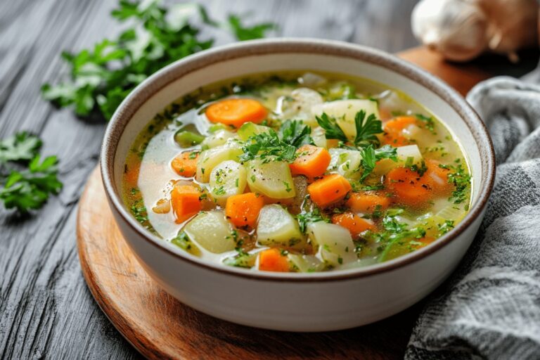 Healing Vegetable Soup Recipe