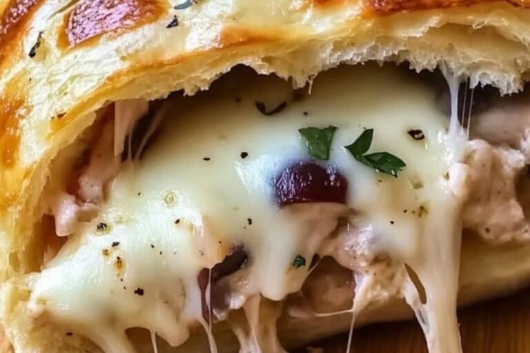 Chicken Cordon Bleu Stromboli Recipe