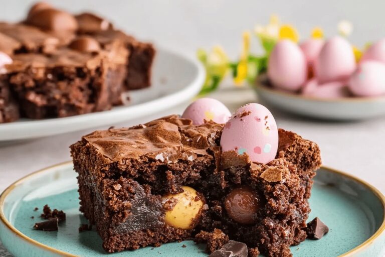 Easter Egg Brownies Recipe