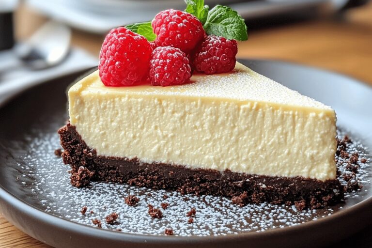 Vanilla Chocolate Cheesecake Recipe