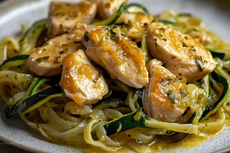Chicken Zucchini Noodles Recipe