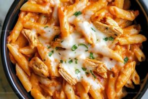 Easy Crock Pot Italian Chicken Pasta Recipe