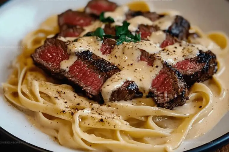 Cajun Steak Alfredo Recipe