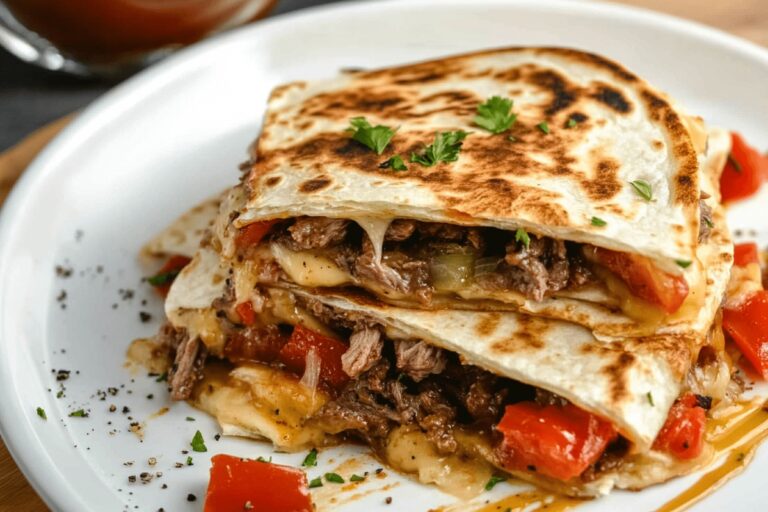 Philly Cheesesteak Quesadillas Recipe