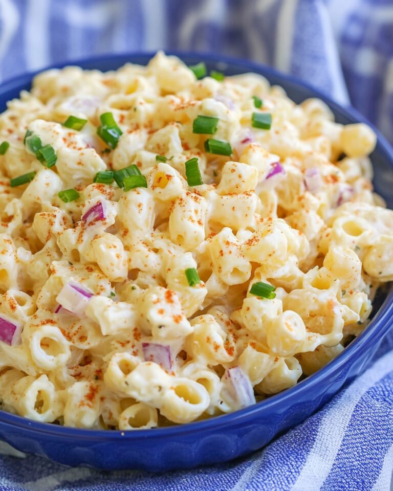Deviled Egg Pasta Salad Recipe