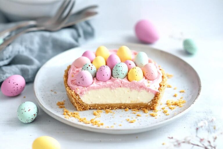 Baked Mini Egg Easter Cheesecake Recipe