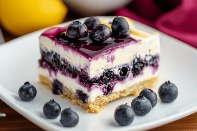 Lemon Blueberry Cake Recipe