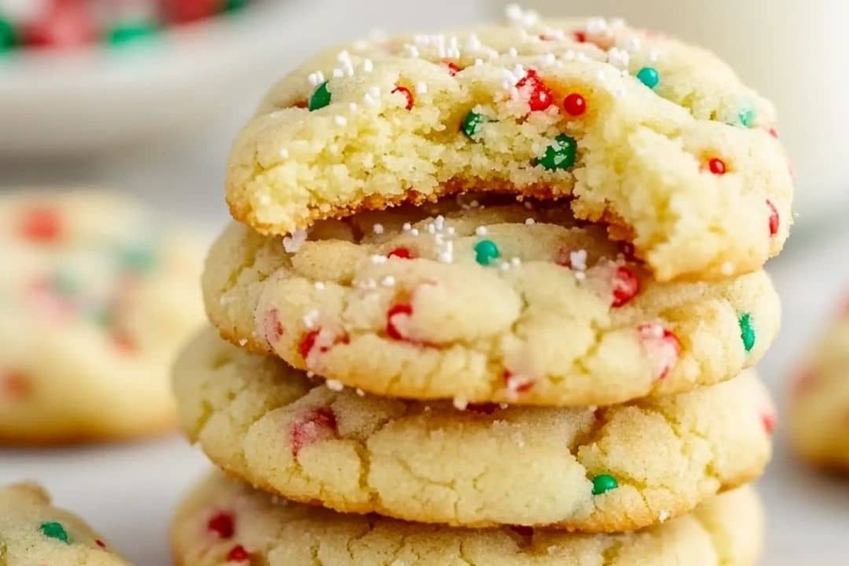 Christmas Gooey Butter Cookies Recipe