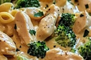 Comforting Creamy Chicken & Broccoli Pasta Recipe