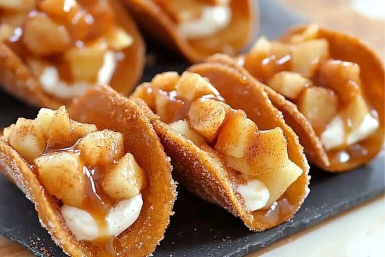 Apple Cheesecake Tacos Recipe
