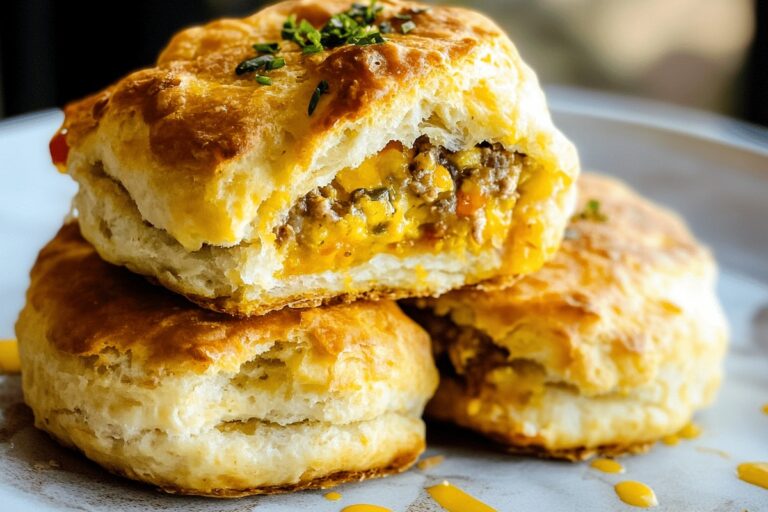 Stuffed Breakfast Biscuits Recipe