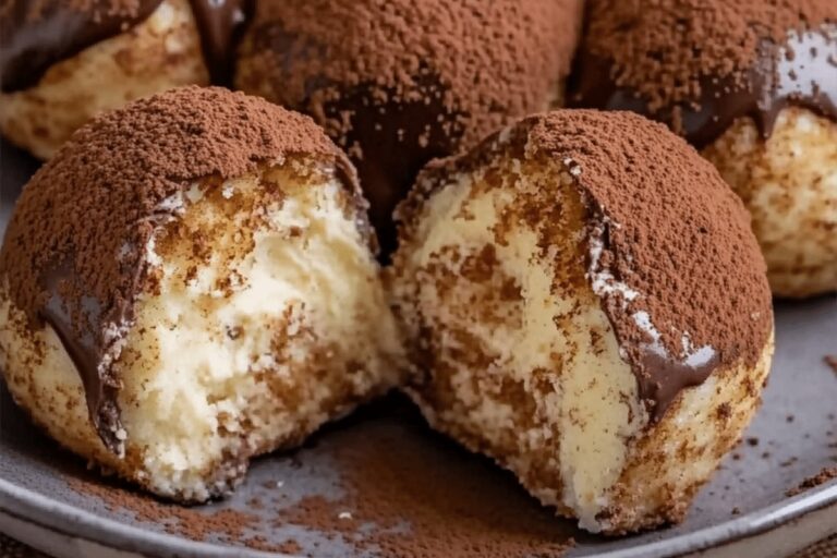 Easy Tiramisu Balls Recipe