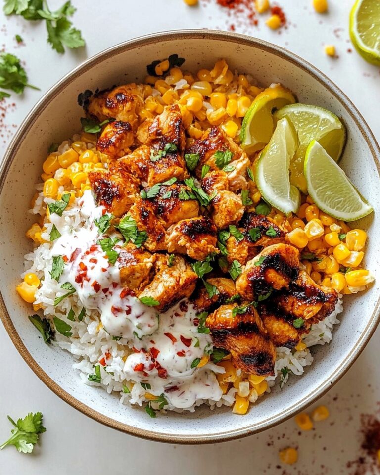 Lively Street Corn Chicken Rice Bowl Recipe