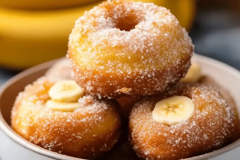 2-Ingredient Banana Donut Holes Recipe