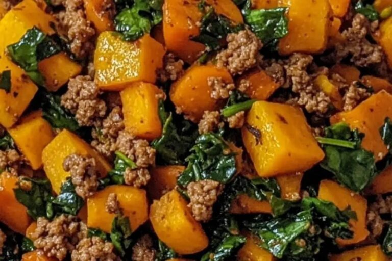 Ground Turkey Sweet Potato Skillet Recipe