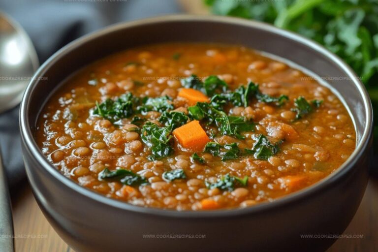 Lentil Soup with Paprika & Kale Recipe