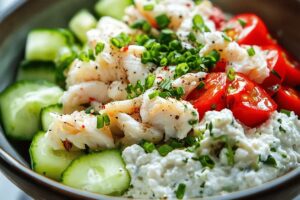 Crab Cottage Cheese Bowl Recipe