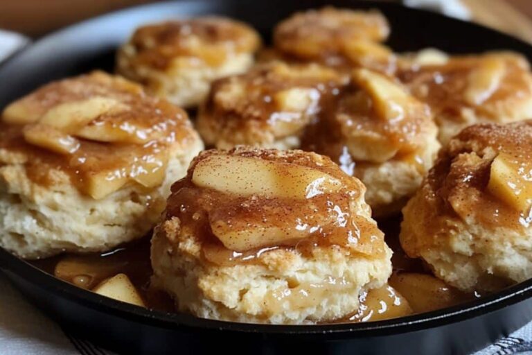 Stacked Apple Pie Biscuits Recipe