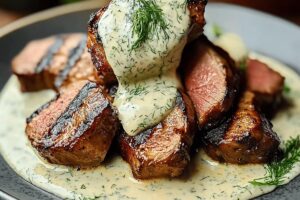 Grilled Tenderloin with Dill Recipe