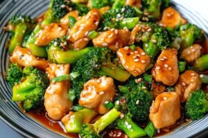 Garlic Chicken & Broccoli Stir-Fry Recipe