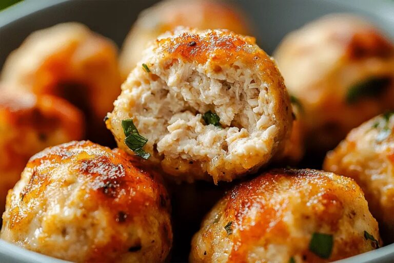 Easy Chicken Meatballs Recipe