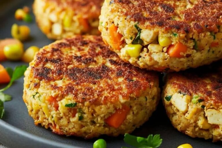 Tofu and Vegetable Patties Recipe