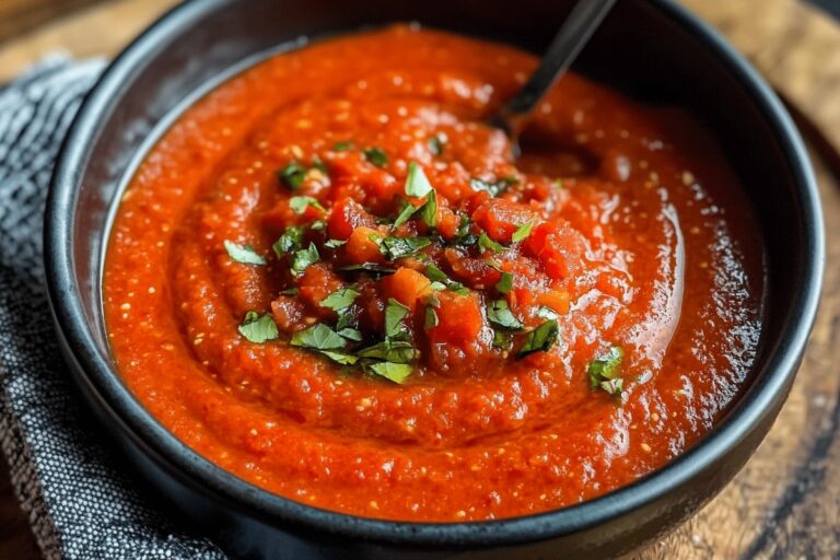 No-Cook Roasted Red Pepper Sauce Recipe