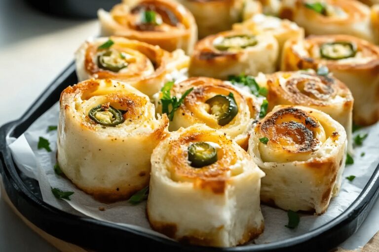 Jalapeno Cream Cheese Pinwheels Recipe