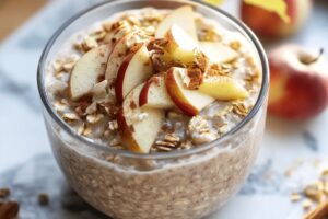 Apple Cinnamon Overnight Oats Recipe