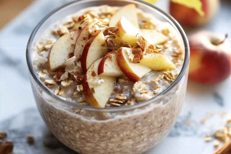 Apple Cinnamon Overnight Oats Recipe