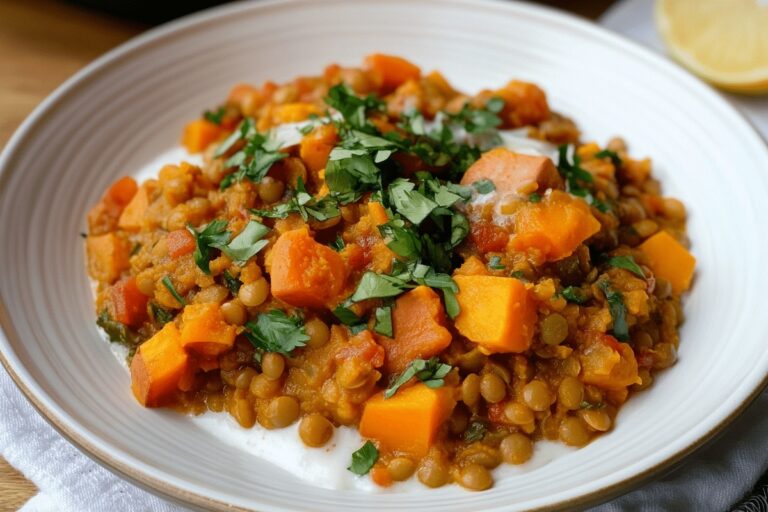 Easy Sweet Potato and Lentil Dahl Recipe