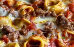 Meat Lovers Pizza Tortellini Recipe