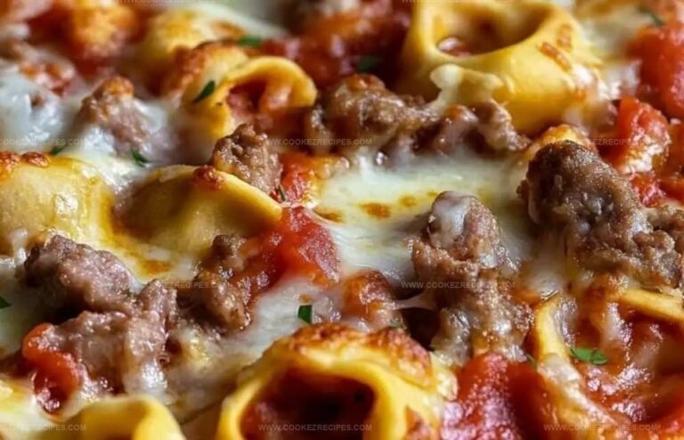 Meat Lovers Pizza Tortellini Recipe