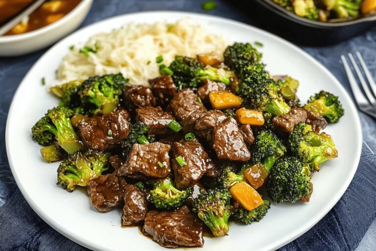 Sheet Pan Beef and Broccoli Recipe