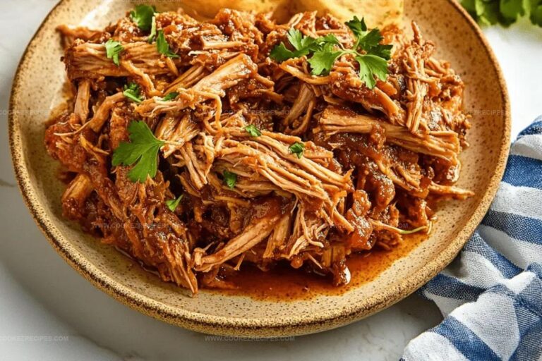Slow Cooker Texas Pulled Pork Recipe