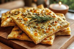 Lentil Rosemary Flatbread Recipe