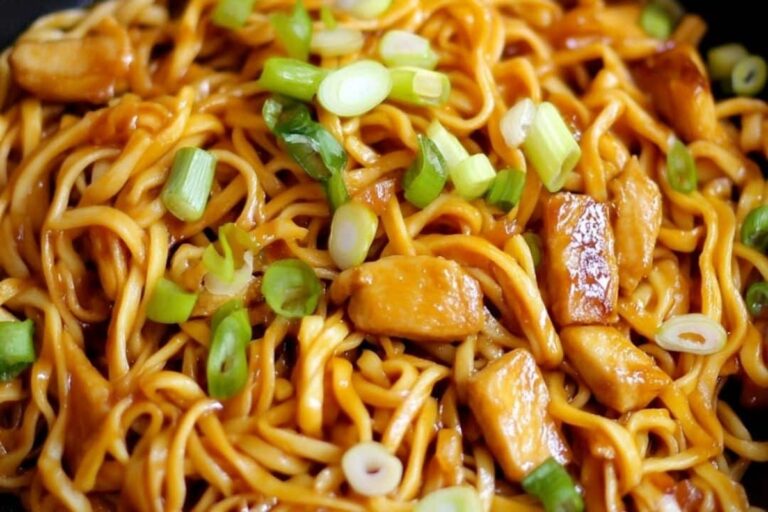 Quick Soy Sauce Noodles Recipe