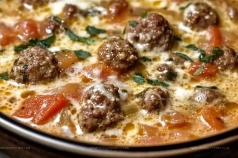 Velvety Creamy Parmesan Italian Sausage Soup Recipe