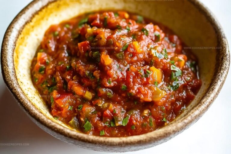 Charred Pepper Salsa Recipe