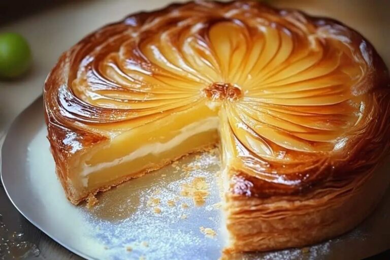 Frangipane Pastry Cream Galette Recipe