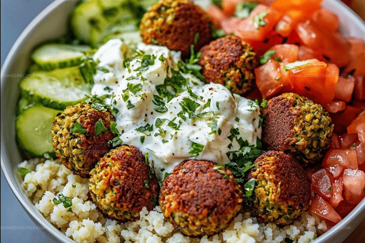 Loaded Mediterranean Falafel Bowl Recipe