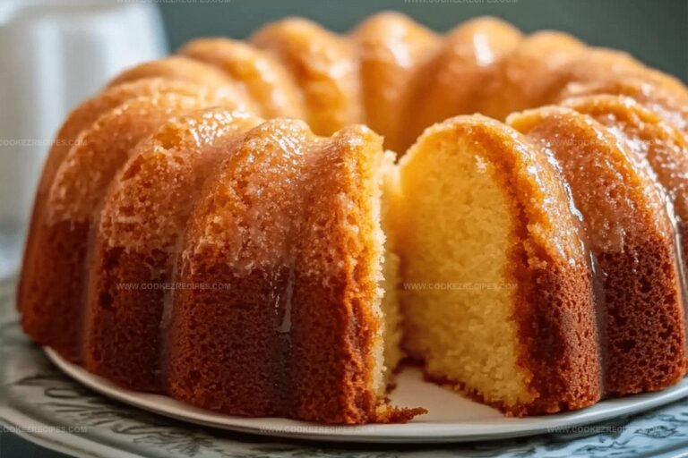 Vanilla Buttermilk Pound Cake Recipe