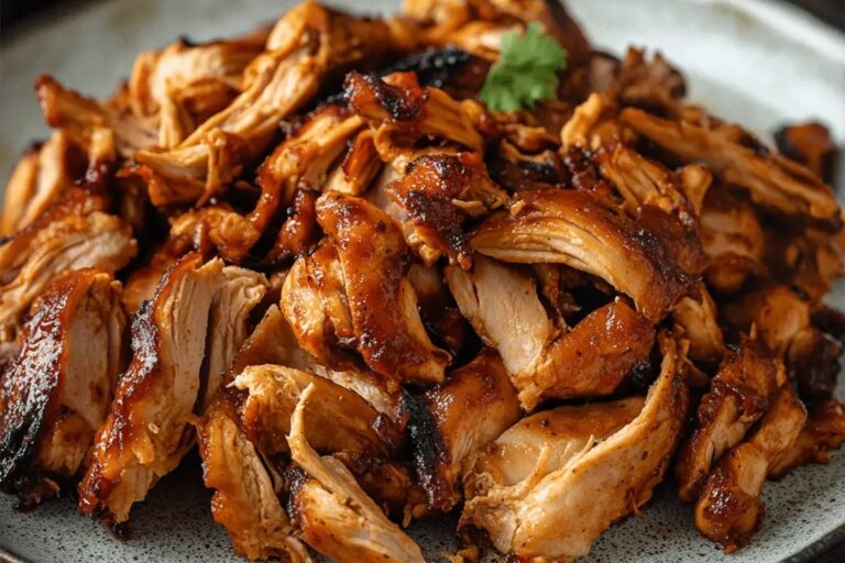 Mexican Shredded Chicken Thighs Recipe