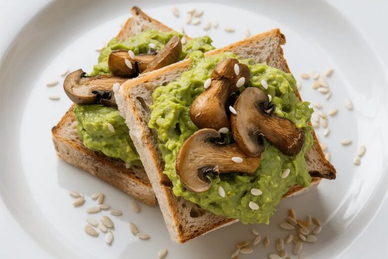 High-Protein Avocado Vegan Breakfast Toasts Recipe