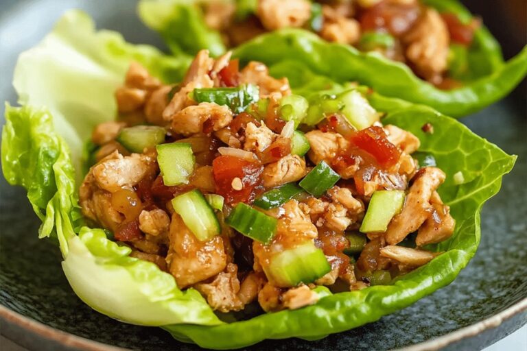 Chicken Lettuce Wraps Recipe