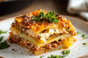 Low Carb Potato Lasagna Recipe
