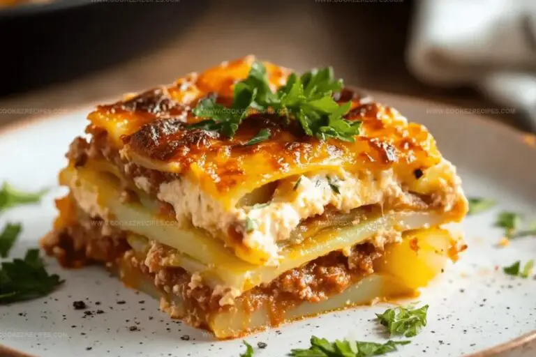 Low Carb Potato Lasagna Recipe