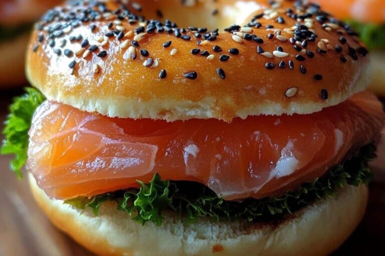 Smoked Salmon Bagel Recipe